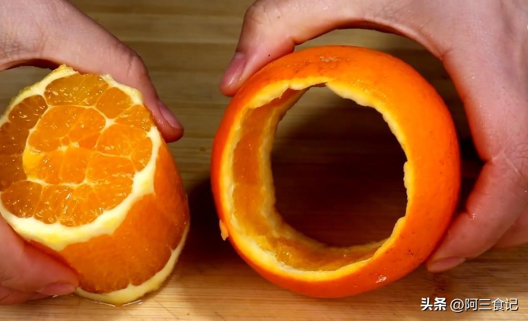 橙子怎么切方便吃又好看（橙子的切法大全图解）-7