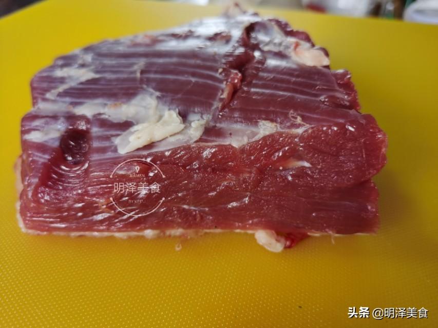 一斤牛肉出多少牛肉干（牛肉干的制作方法家常简单）-4