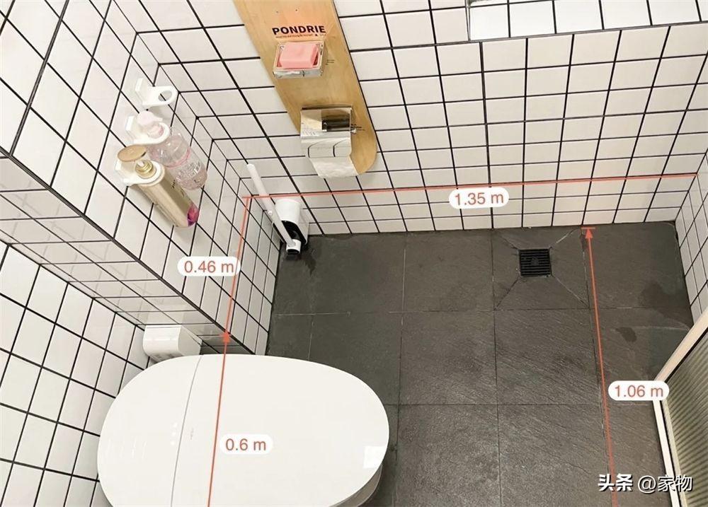 3平方卫生间装修实例（面积小的厕所能做干湿分离吗）-8