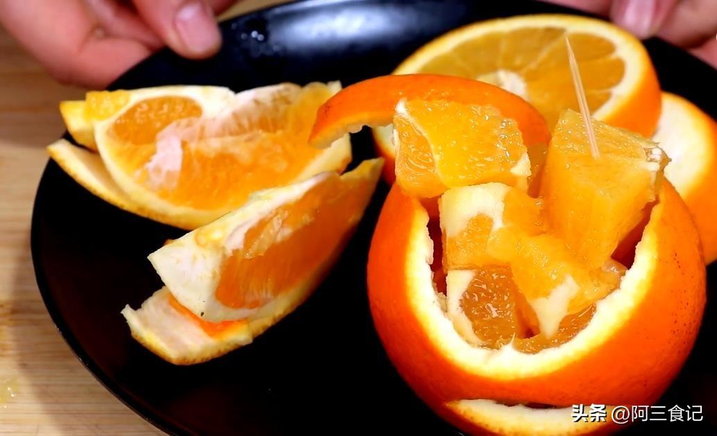 橙子怎么切方便吃又好看（橙子的切法大全图解）-8