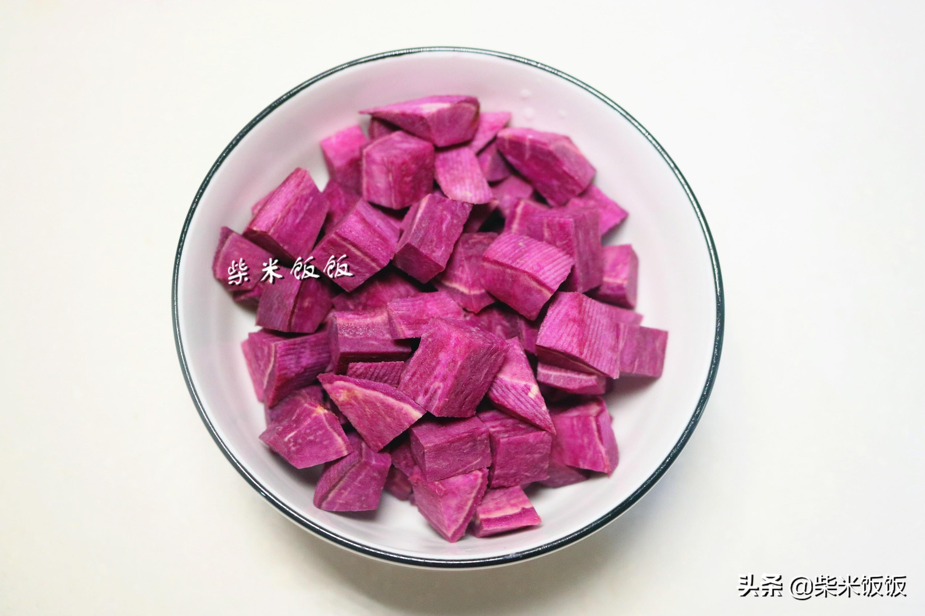 紫薯粥怎么煮才能紫色（紫薯粥怎么煮才能紫色窍门）-6