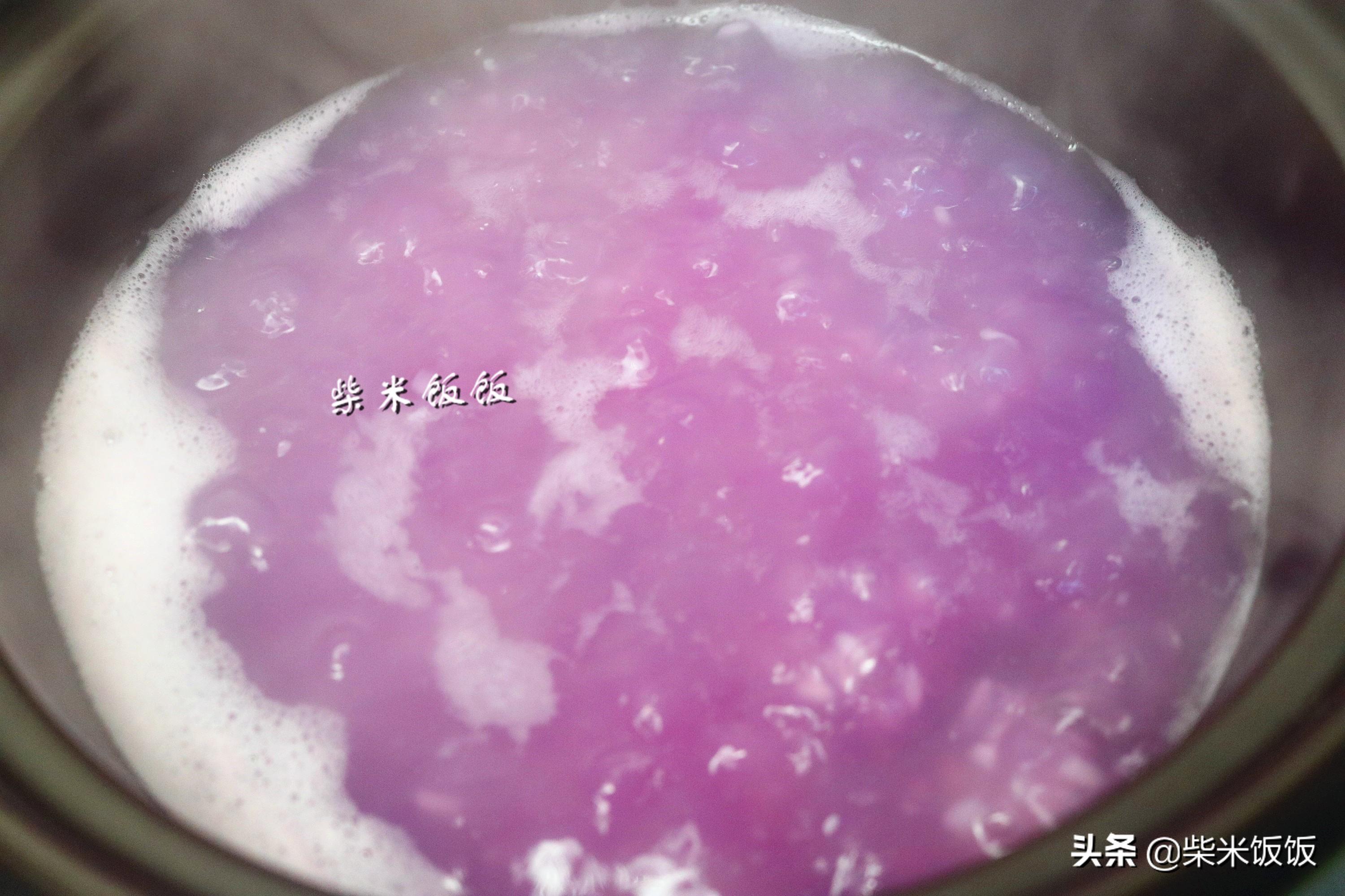 紫薯粥怎么煮才能紫色（紫薯粥怎么煮才能紫色窍门）-7
