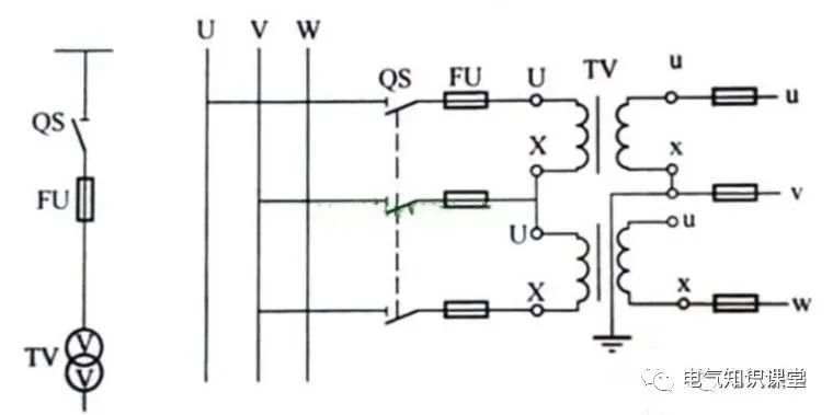 电压互感器接线方式和原理图（电压互感器的接法教程）-10