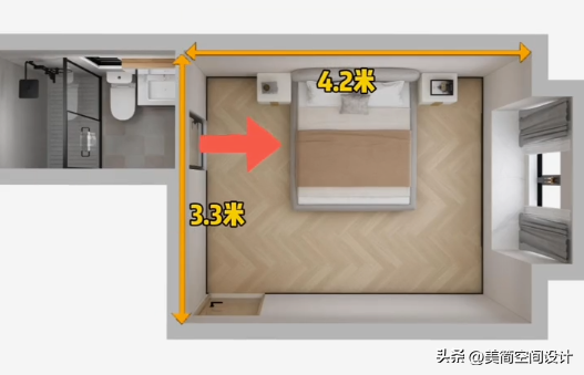 主卧带卫生间怎么装修最好看？-1