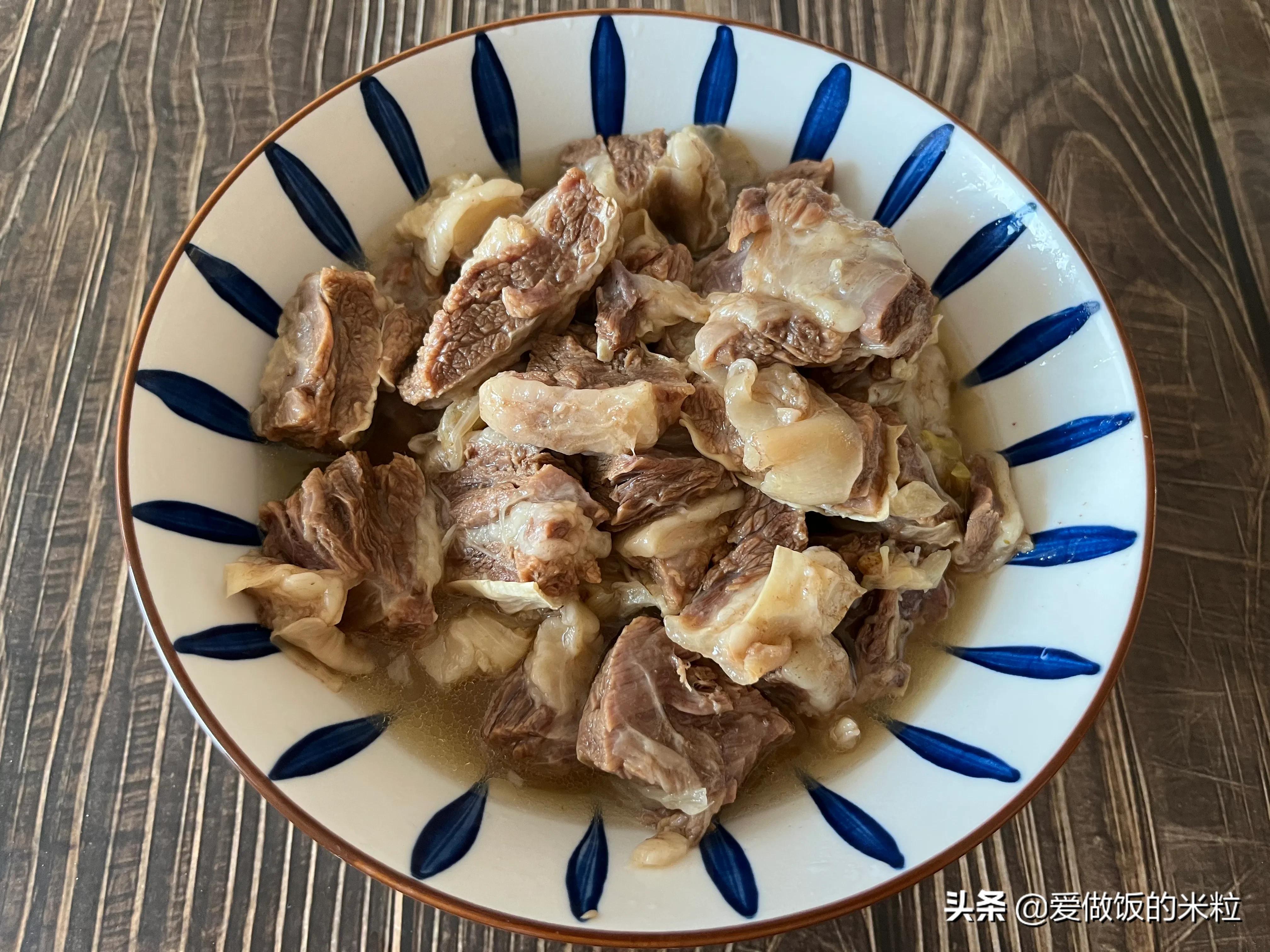 清汤牛肉的做法与配料，家常清炖牛肉好吃又烂-1