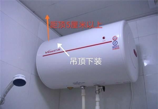 厨房热水器安装高度，热水器一定要装在高处吗-6