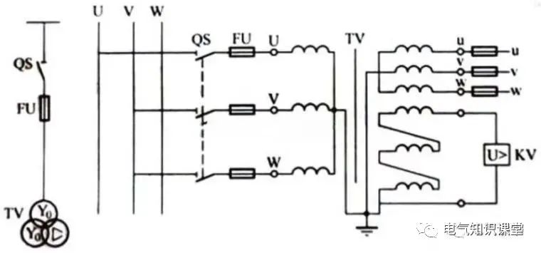 电压互感器接线方式和原理图（电压互感器的接法教程）-1