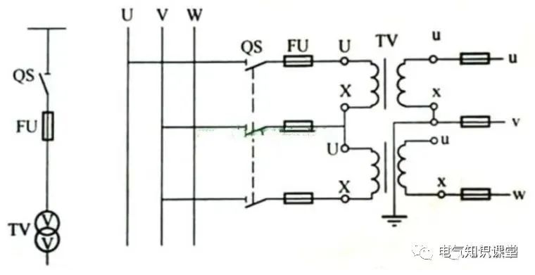 电压互感器接线方式和原理图（电压互感器的接法教程）-8