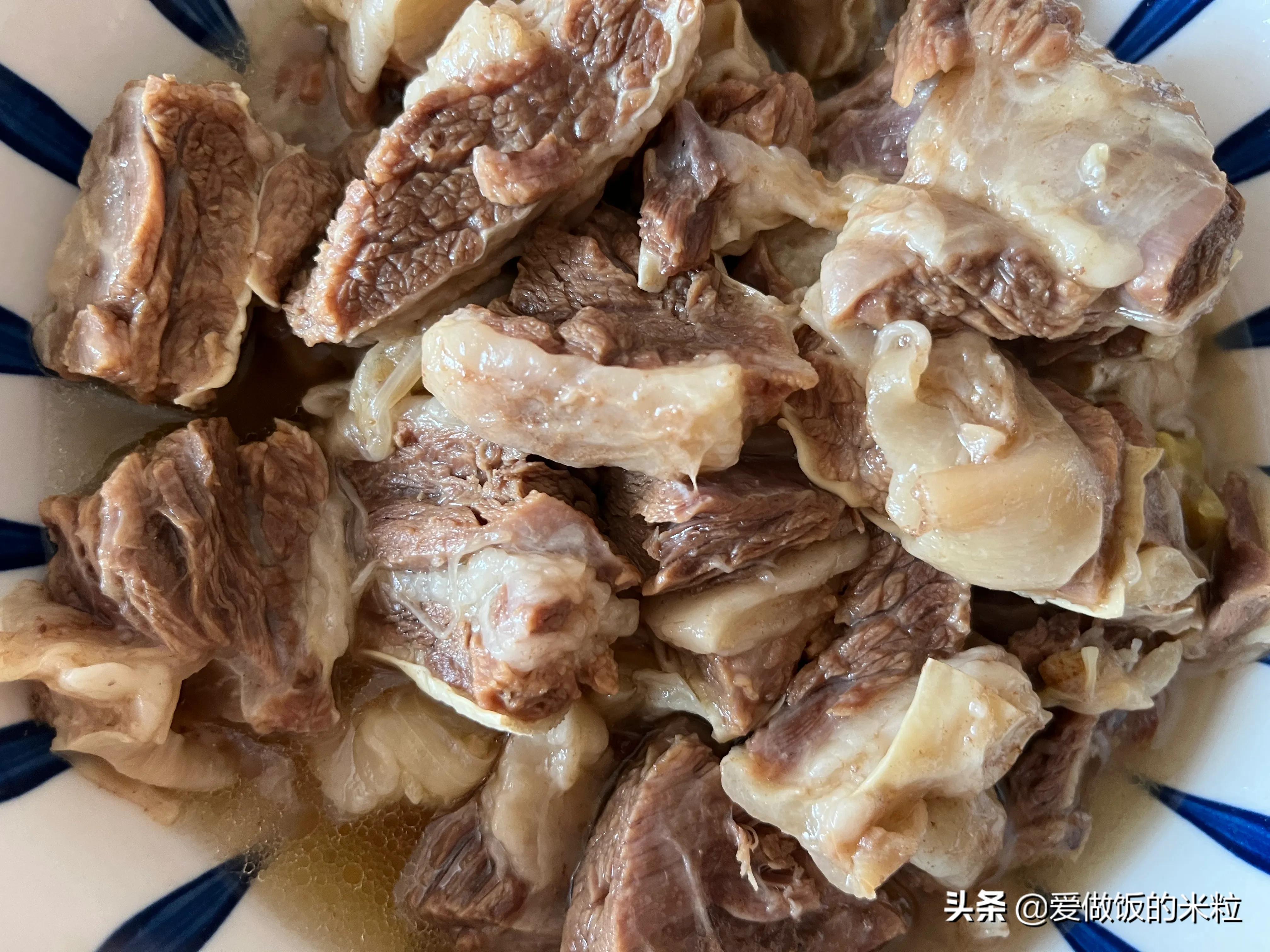 清汤牛肉的做法与配料，家常清炖牛肉好吃又烂-12