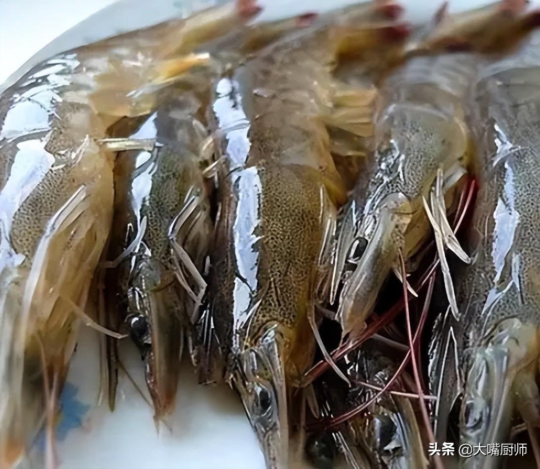 水煮虾的做法最正宗的做法，水煮大青虾的正确做法-4