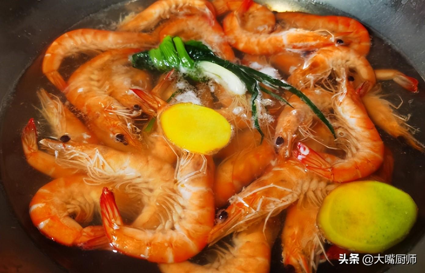 水煮虾的做法最正宗的做法，水煮大青虾的正确做法-6