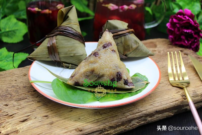 赤豆粽的做法和包法窍门（红豆粽子的配料分享）-1