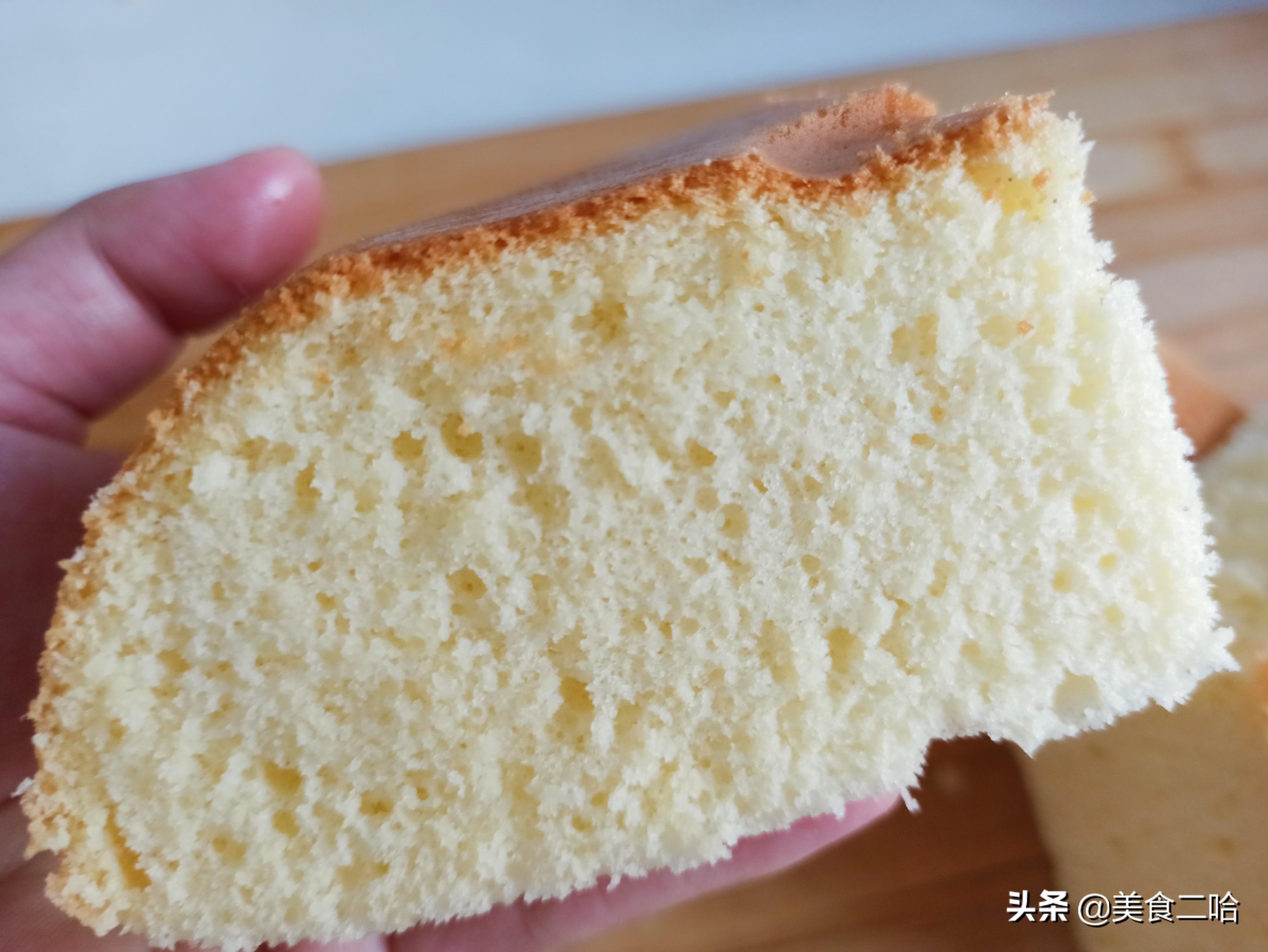 电饭锅蒸蛋糕怎么做家庭做法（电饭锅蛋糕比例配方）-12