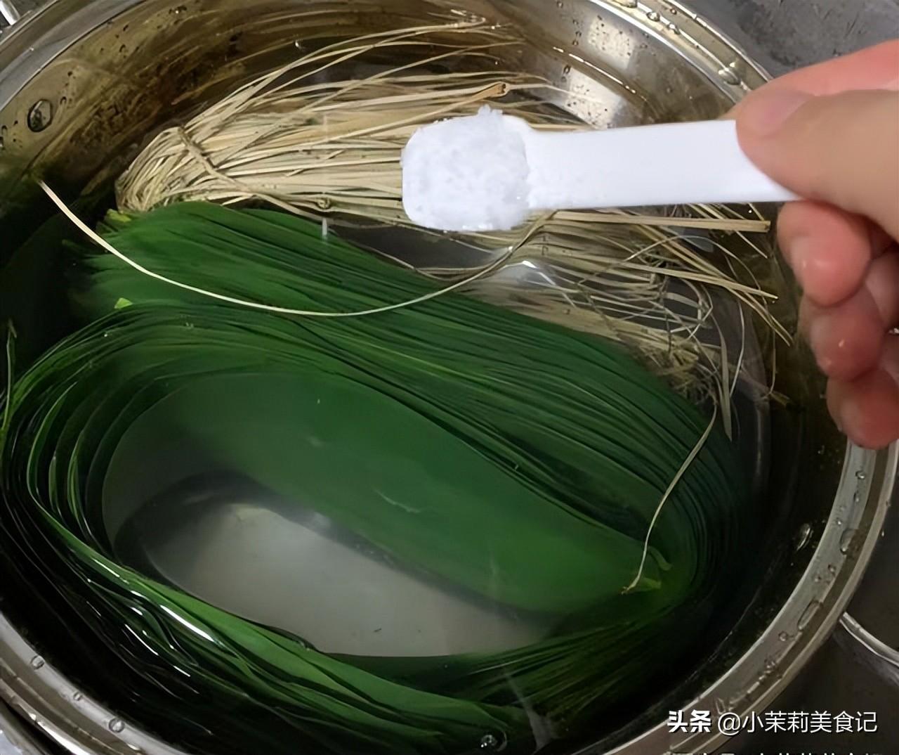 粽子怎么包好吃又简单，包肉粽子的制作过程-8