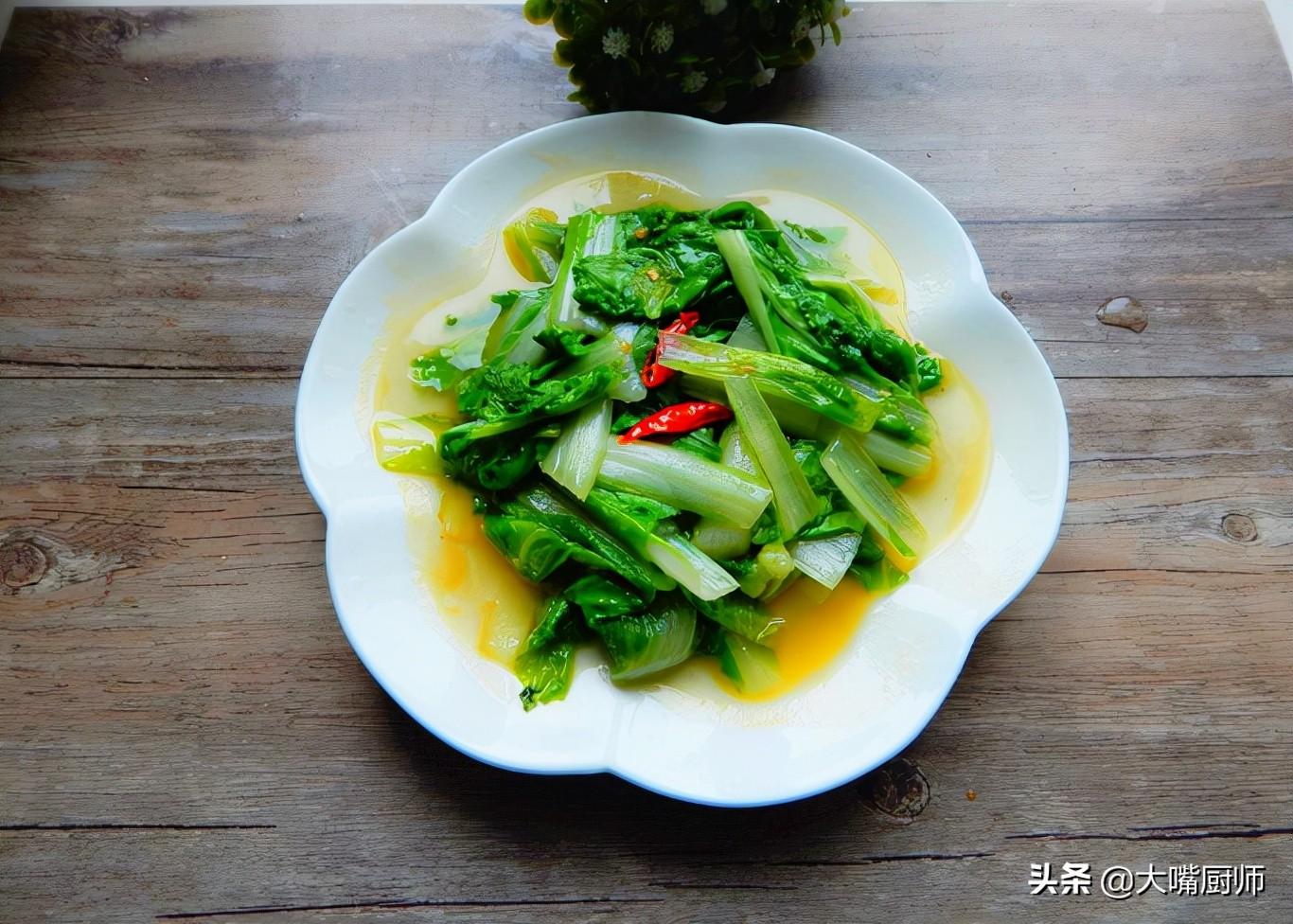 清炒小白菜的家常做法 素炒小白菜怎么做好吃