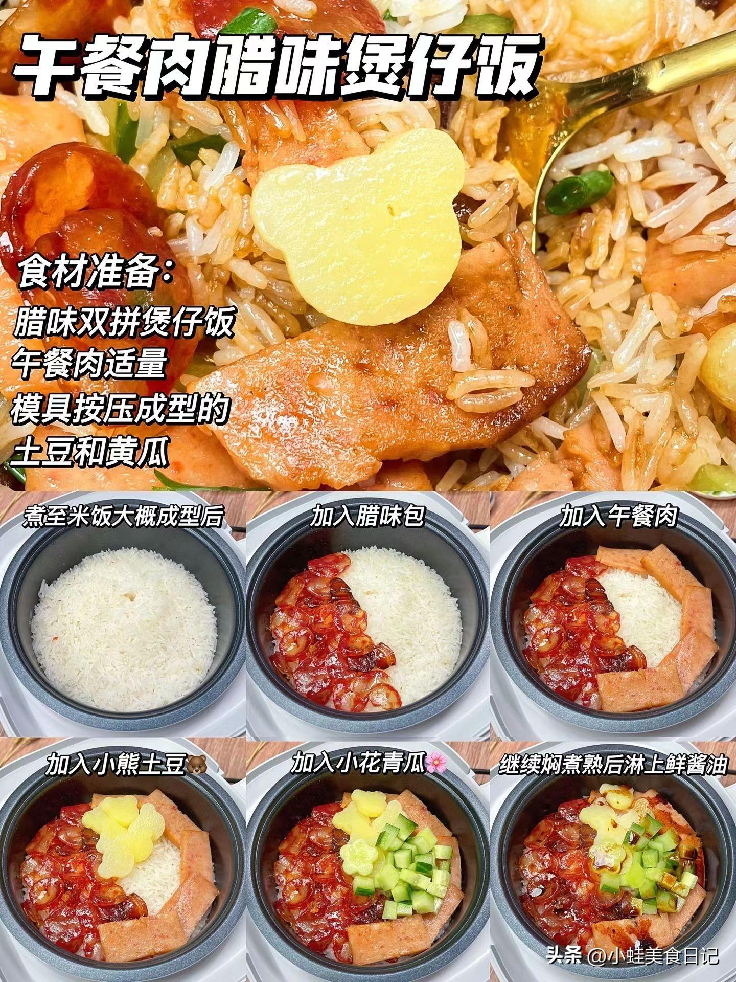 电饭锅煲仔饭的做法大全（电饭煲焖饭怎么做好吃）-2