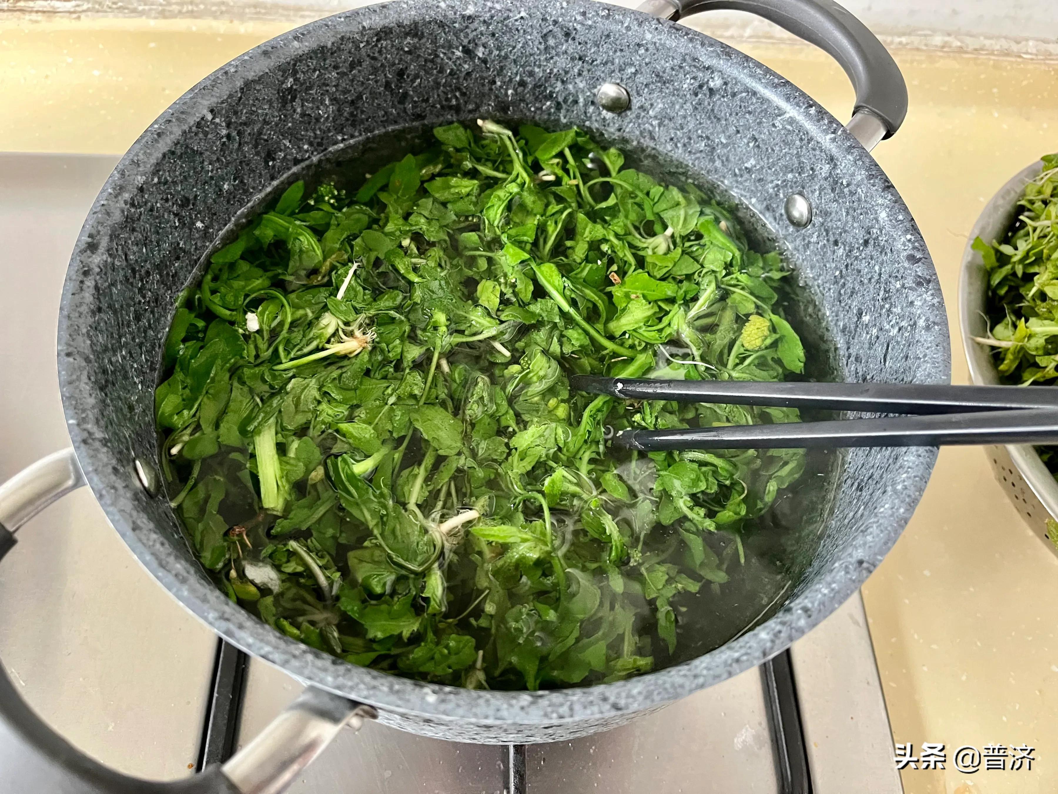 荠菜饺馅子怎么做（荠菜包素馅饺子配什么菜较好）-7