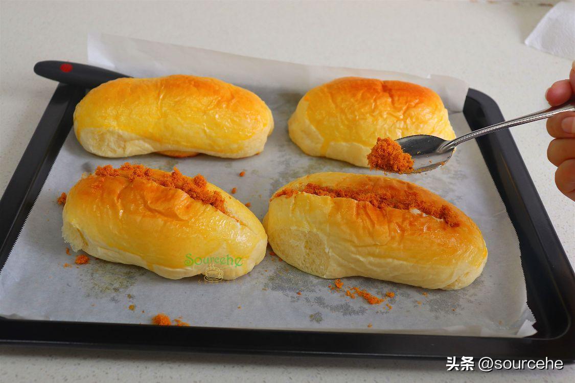 肉松面包的做法_用烤箱做肉松方法-11