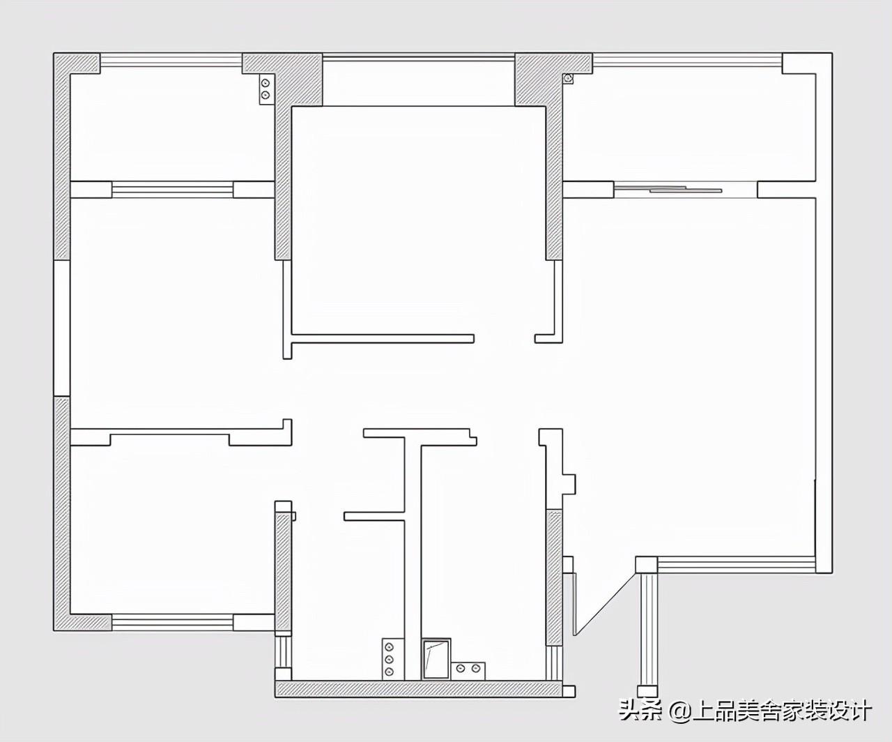 96平方三室一厅装修效果图（建议收藏）-2