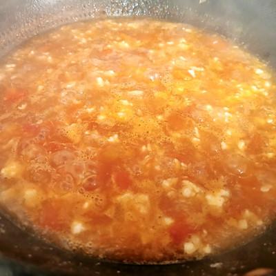 西红柿鸡蛋疙瘩汤的做法「达人分享」-12