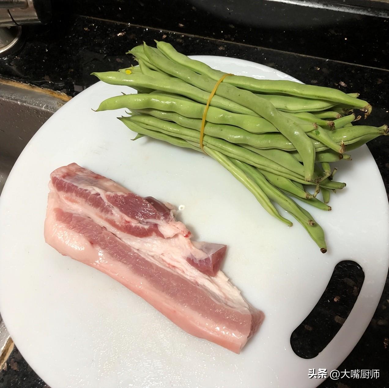 豆角炒肉的做法家常菜（清炒豆角怎么做好吃）-3