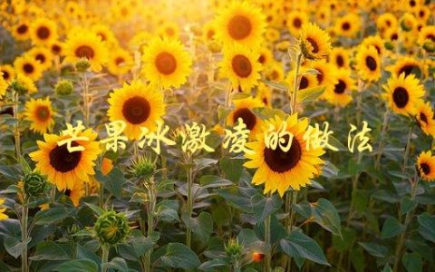 芒果冰激凌的做法(怎样制作美味可口的芒果冰激凌)