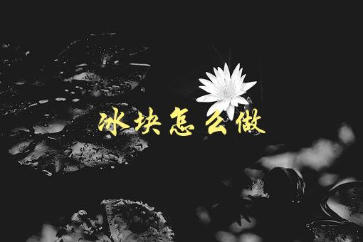 冰块怎么做(简单易学的制冰方法)-1