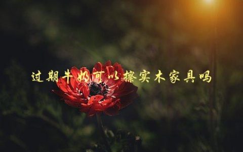 过期牛奶可以擦实木家具吗，真相揭秘，你可能会惊讶