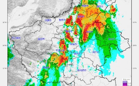 河南6地发布暴雨红色预警，降雨量将达100毫米以上